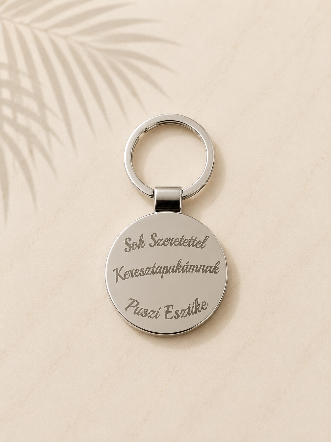 "Eidin" Egyedileg gravírozható kulcstartó - Image 4